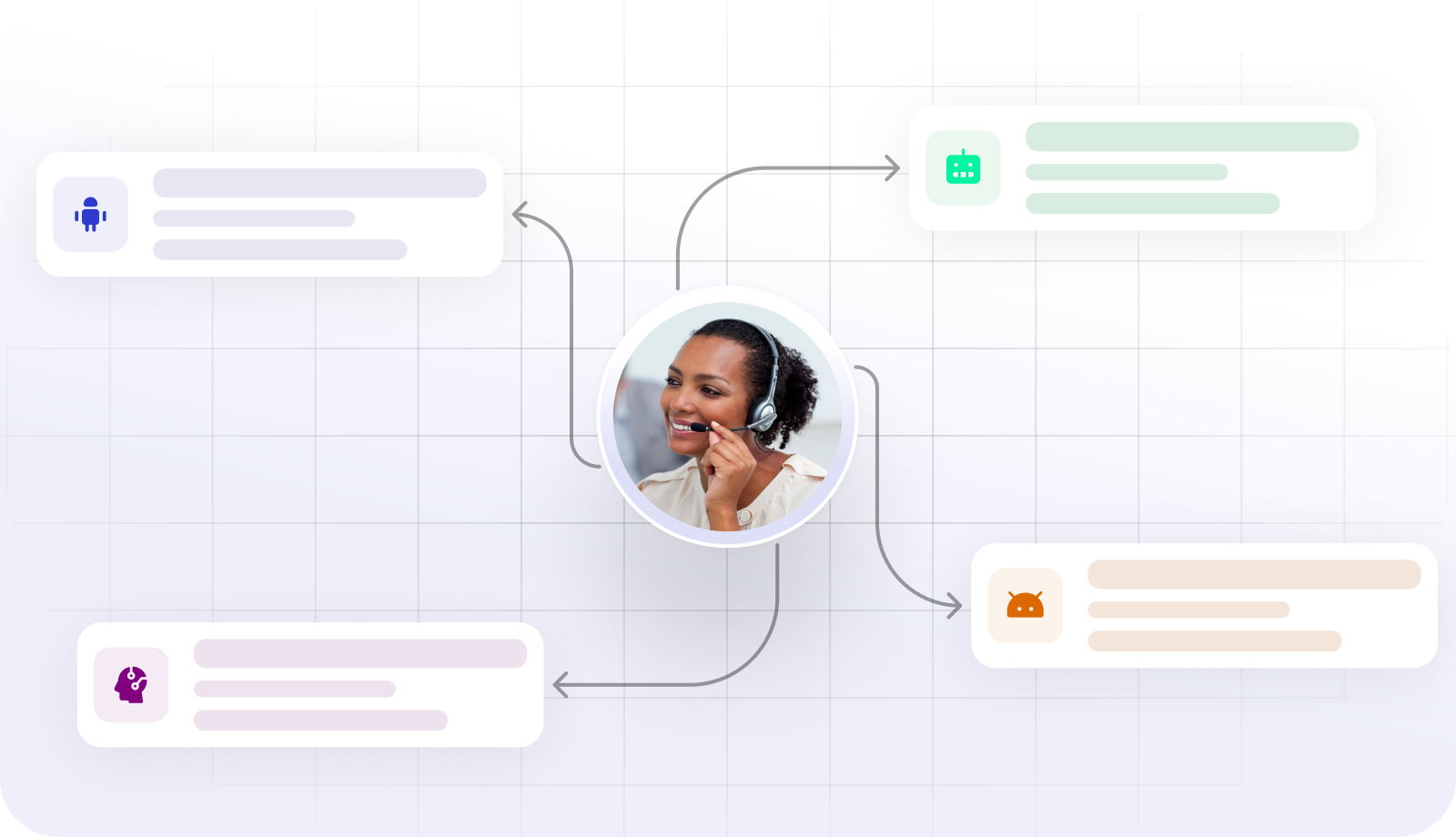 AI + Human Expertise illustration